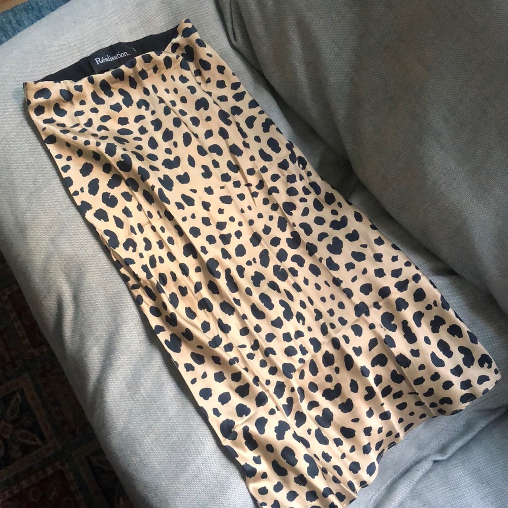 Realisation Par The Naomi - Wild Things Slip Skirt